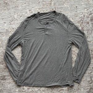 lululemon Men’s Long Sleeve Henley Shirt